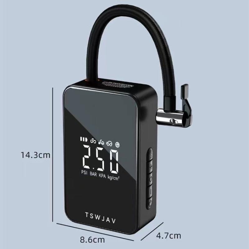 

Автомобильный инфляционный насос, портативный многоцелевой инфляционный насос, мощный, точный автомобиль с быстрой зарядкой