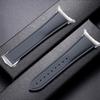 FKM Rubber Watch Strap for Samsung Galaxy Watch Ultra 47mm Bracelet for Galaxy Watch 7 47mm No Gap Wrist Band for Women Men Band