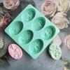 1 Pc 6pcs Oval Bee Shaped Ice Cream Jelly Pudding Soap Cake Mould Home Kitchen Cake Dessert Baking Tools
