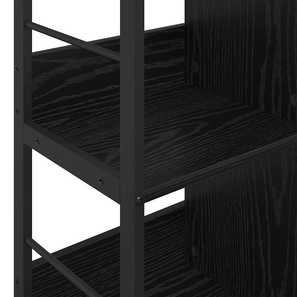 Bookshelf Black Oak Effect 102 x 32 x 72.5 cm