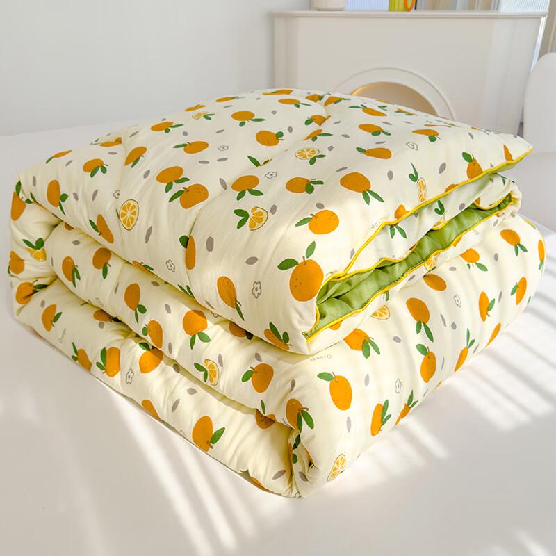 Mling Little Bear Washed Cotton All-Season Quilt