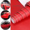 Fit for All Car Makes and Models 3D Car Carbon Fiber Vinyl Wrap Roll