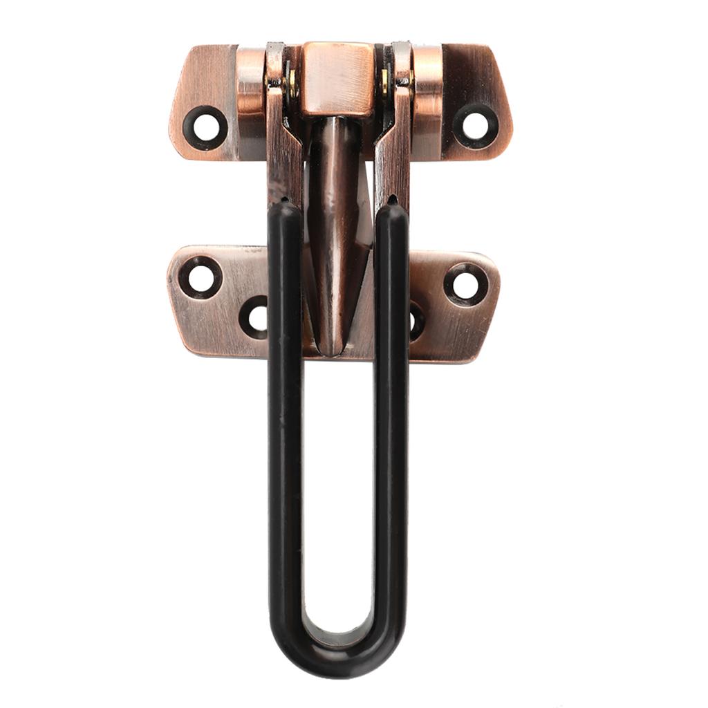 Zinc Alloy Anti Theft Lock Buckle Security Guard Door Inner Door Safety Lock Latch Hotel Room