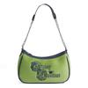 Shoulder Handbag Vintage Style Green Embroidery Patterns Handbags for Women Daily Use