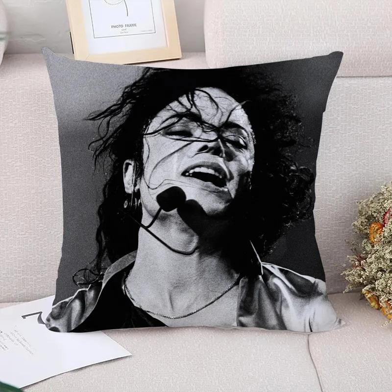 

Michael Jacksons Decorative Pillowcase 40x40 Cushion Cover 40x40cm Pillowcases Bed Cushions for Living Room Couch Pillows Pillow 18x18Inch