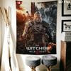 The Witcher Wall Hanging Printed Fabric Blanket Decorative Tapestries for Bedroom Living Room Home Decor
