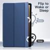 Coque + Verre Trempé - BOOLING - Samsung Galaxy Tab S9 - Antichoc - Emplacement Stylet - Bleu Marine