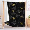 Blanket 2D Digital Printed Flannel Flower Leaf Blanket Blanket Minimum Order