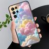 Phone Case For Samsung A55 A16 A56 A36 A35 A15 A53 A54 A33 A34 A25 A05S A52 A52S A14 A26 A71 Rainbow clouds
