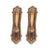 2 Set Sliding Barn Door Handles and Pulls Aluminum Alloy Bronze Pull Handle for Sliding Doors Gates