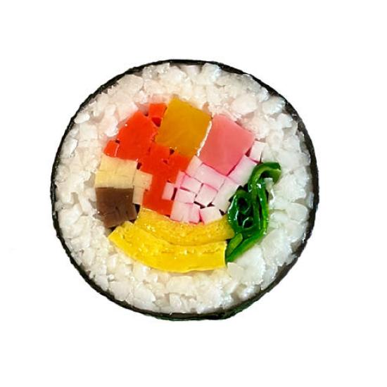 Cook-Style Miniature Food Gimbap Phone Grip – Korean Gimbap Design