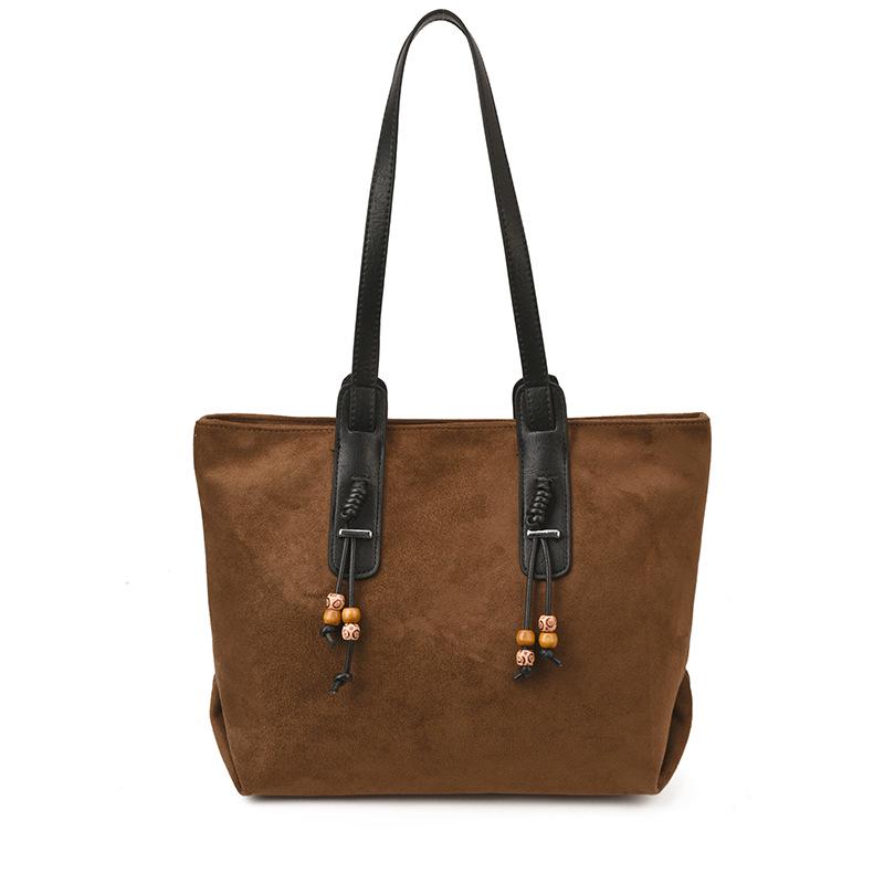 Damen Handtasche mit großem Fassungsvermögen, lässig, aus weichem Leder - 2025 Vielseitiger Single-Shoulder-Achselhöhlen-Stil