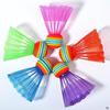 Spot EVA Colorful Foam Ball: Rainbow Badminton, Kids' Toy, Soft Golf, Pet Playball.