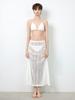 Loe Carmen Knit Bikini + Maxi Skirt Set (3Pcs) 2Colors
