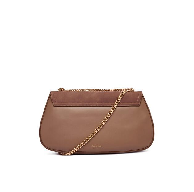 Bolsa Calvin Klein Ck Conv Chain Escovada Média
