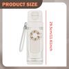 Bottle with Fan Adjustable Speeds Portable USB Handheld Removable for Outdoor Hiking Travel