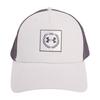 UA Armor Vent Trucker Cap Fog Ash Taupe Ash Taupe ONE SIZE [Under Armour] Iso-Chill