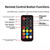 ARGB Blæsercontroller 6-pins Interface Med Trådløs Fjernbetjening Matchende Hub Inkluderer Musikrytme Mønstre Til PC Kabinet