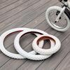 Pair Of Wear Resistance Childrens Bicycles Tires With Advanced Tread Pattern For Maximumly Control Offering Smooth Rides