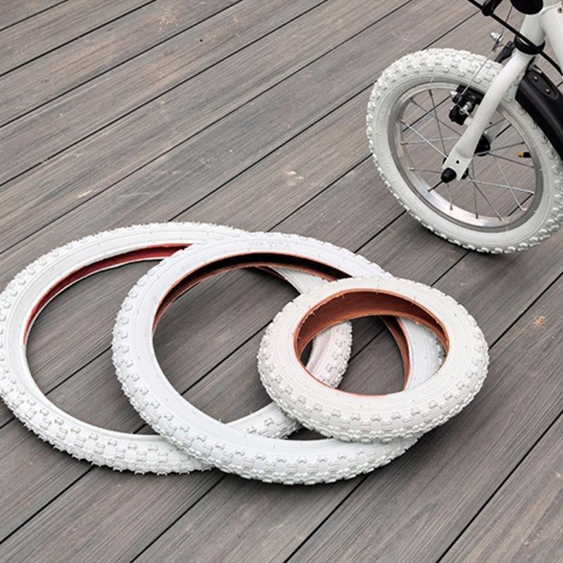 Pair Of Wear Resistance Childrens Bicycles Tires With Advanced Tread Pattern For Maximumly Control Offering Smooth Rides