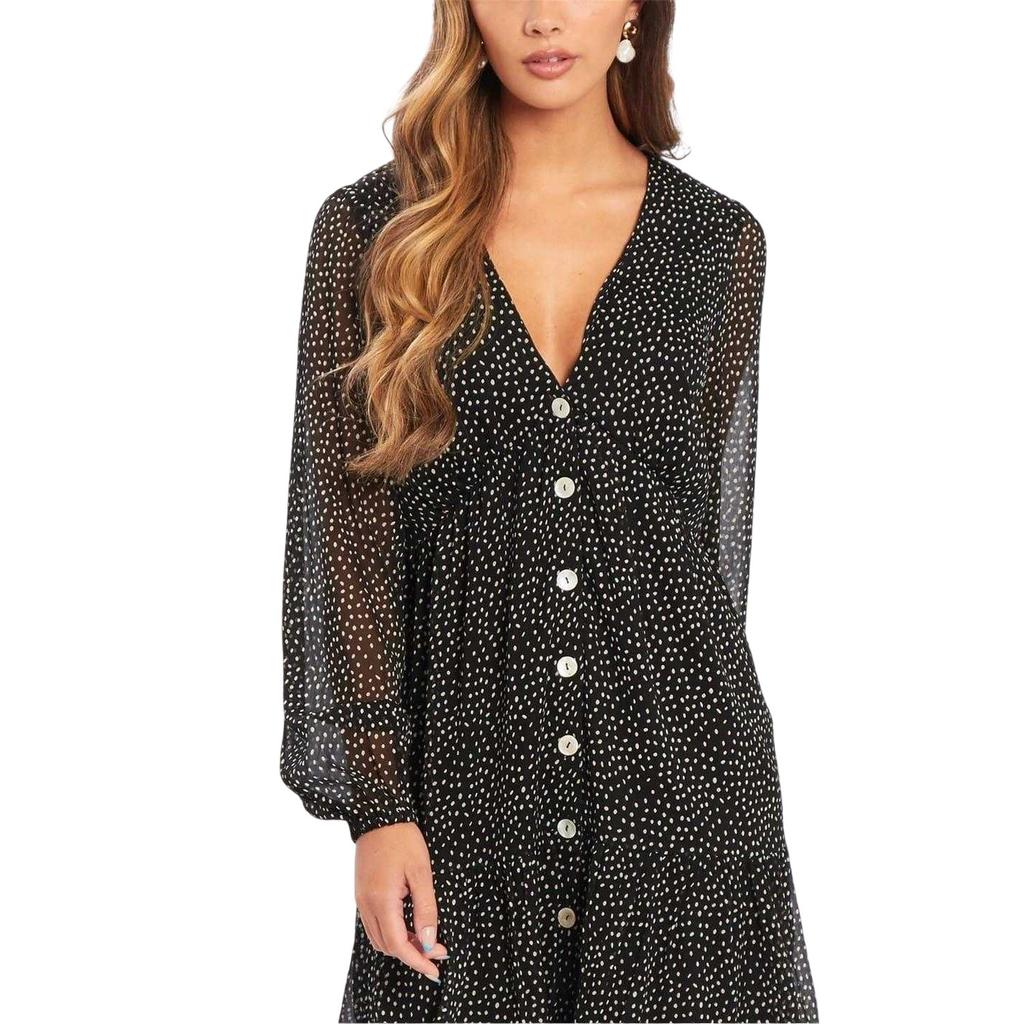 Be You Womens/Ladies Paisley V Neck Smock Dress