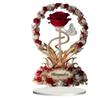 1SET New Rose Gift Acrylic Tabletop Ornament Valentine's Day Niche Rose Gift Decorative Ornament Bedroom