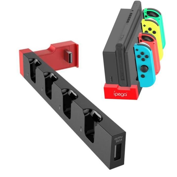Video games,Joy Con Controller Charging Station for Nintendo Switch,console Charging Station Stand - Type For Joycon