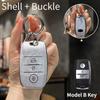 Suitable For Kia Tpu Key Cover Marble Pattern K3 Sportage R K5/K2Seltos Kx3 Car Key Full Package Protection Shell