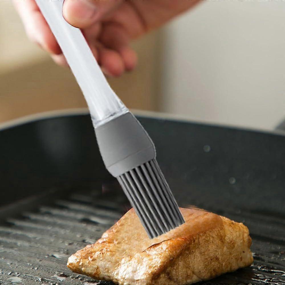Silicone Oil Brush Basting Pastry Brush for BBQ Grilling Baking New Heat Resistant Spread Oil Butter Sauce for Cooking for Kitchen Gadget Home Outdoo