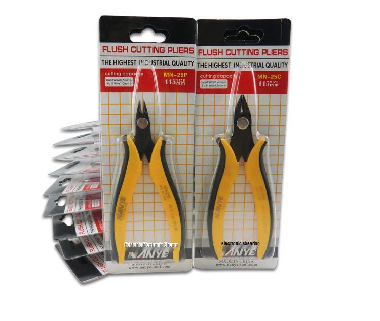 NANYE MN-25P Diagonal Cutting Pliers - Universal Manual Pliers, 170mm Hardware Tool