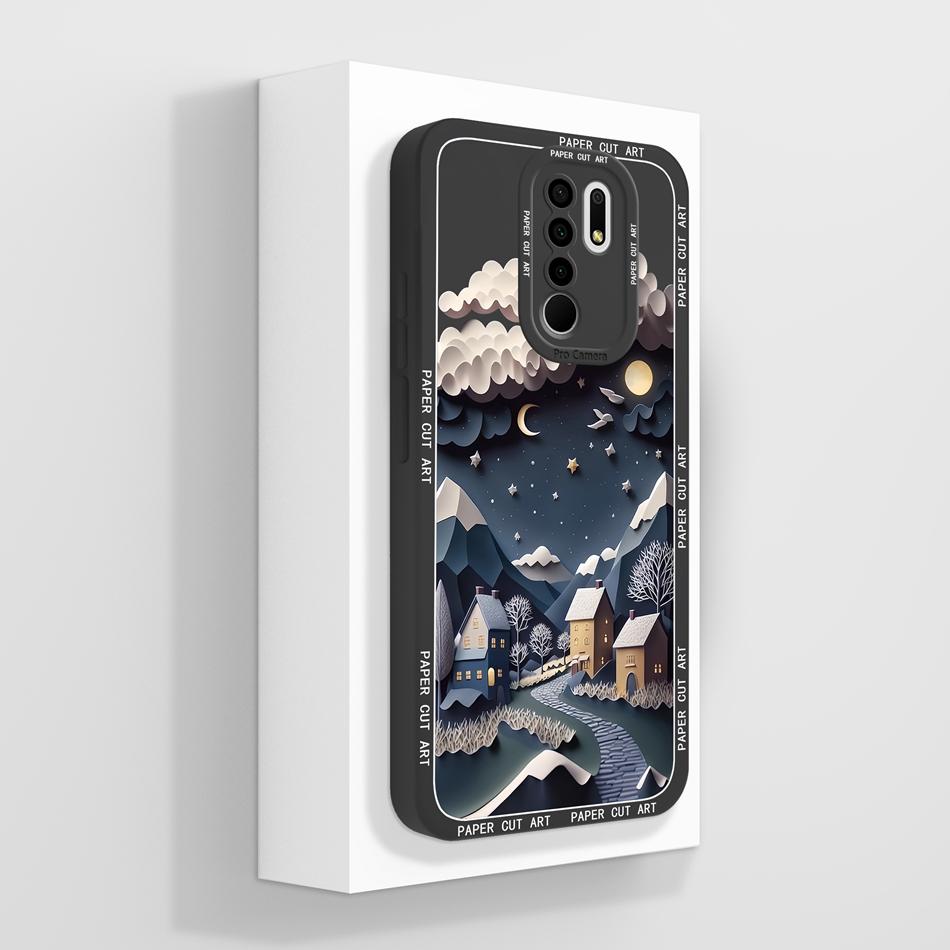 For Redmi 9 9A 9C 9T Case Cute Panda Soft Liquid Silicone Phone Housing For Xiaomi Redmi9 Power High Quality Durable Back Cover