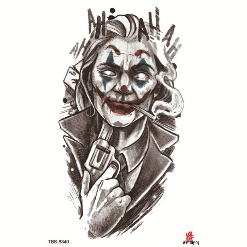 Set mic de tatuaje autocolante totem și simbol impermeabile pentru antebraț