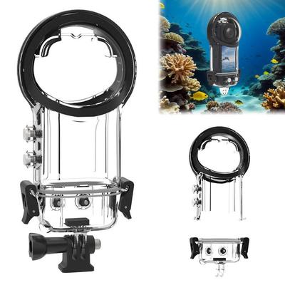 Unterwasser 50M Tauchgehäuse für Insta360 X5 Wasserdichte Zubehörschale 360 Gehäuse X5 Kamera für R6O0