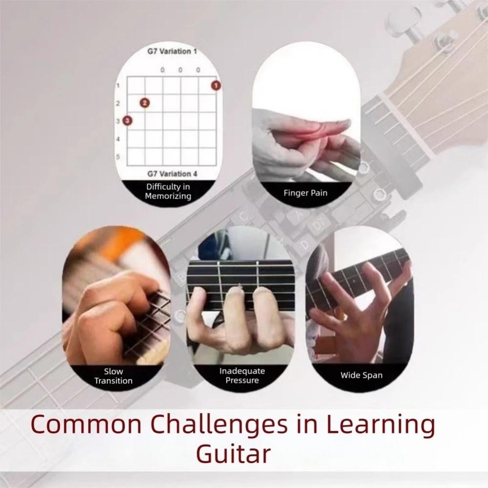 Portable Design Guitar Aid Chords Trainer Guitar Teaching Trainer Music Education