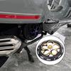 Universal Motorcycle Engine Protector Thermal Dissipation Cooling Fan Cover 145mm Engine Radiator Guard