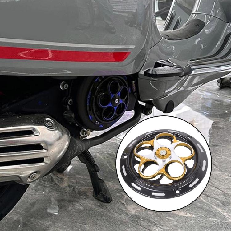 Universal Motorcycle Engine Protector Thermal Dissipation Cooling Fan Cover 145mm Engine Radiator Guard