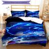 3pcs Sonic Bedding Set Duvet Cover Closure Includes 1 Duvet Cover & 2 Pillowcases, Soft and Comfortable for All Seasons.