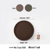 Yangg 35cm Round Non-slip Serving Tray