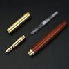High-end Busines Wood Fountain Pen Smooth Writing Exquisite Calligraphy Fountain Pen