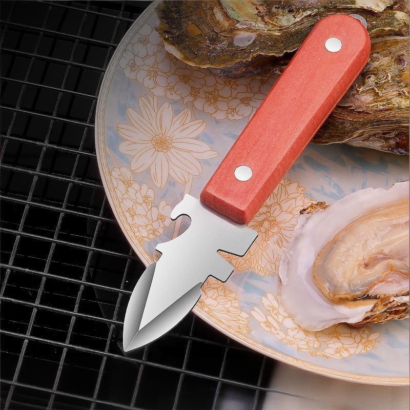 Austernmesser Scharfkantig Austernöffner Schalentieröffner Werkzeug Edelstahl Muschelöffner Für Austern Muscheln Krötenfische Krabben Schalen
