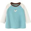 Mini Balabala Kids' Pure Cotton Long Sleeve T-shirt