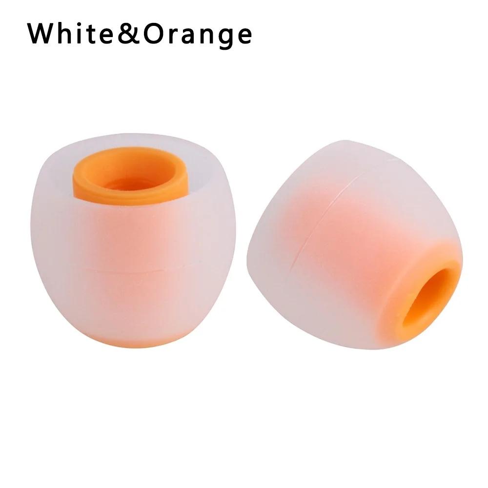 

12Pcs Universal 3.8mm Soft In-ear Headphones Earbuds Tips Replacement Headphones Ear-Pads Shockproof Eartips Headset S/M/L M