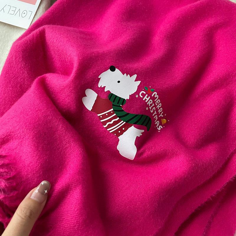 Quattro stagioni disponibili Nuovo versatile cappotto da donna in finto cashmere sciarpa calda media sciarpa scialle