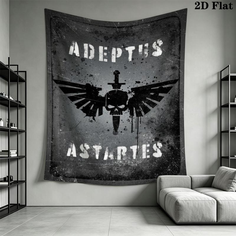 Warhammer 40K Faliszőnyeg Esztétikus Falra Akasztható Nyomtatott Szövet Pléd Dekoratív Szőnyegek Hálószobába Nappaliba Lakásdísz