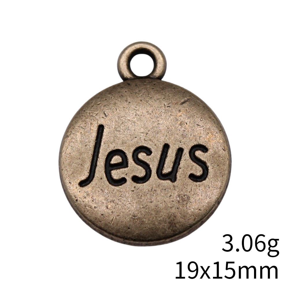 Father's Day Bag Charms For Handbags Jesus Relic Charms Pendant Cheap Things Bracelet Pendant