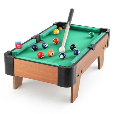Table de billard pour enfants Match double 48 cm Loisirs sportifs d'intérieur et d'extérieur Jouets de table de billard parent-enfant