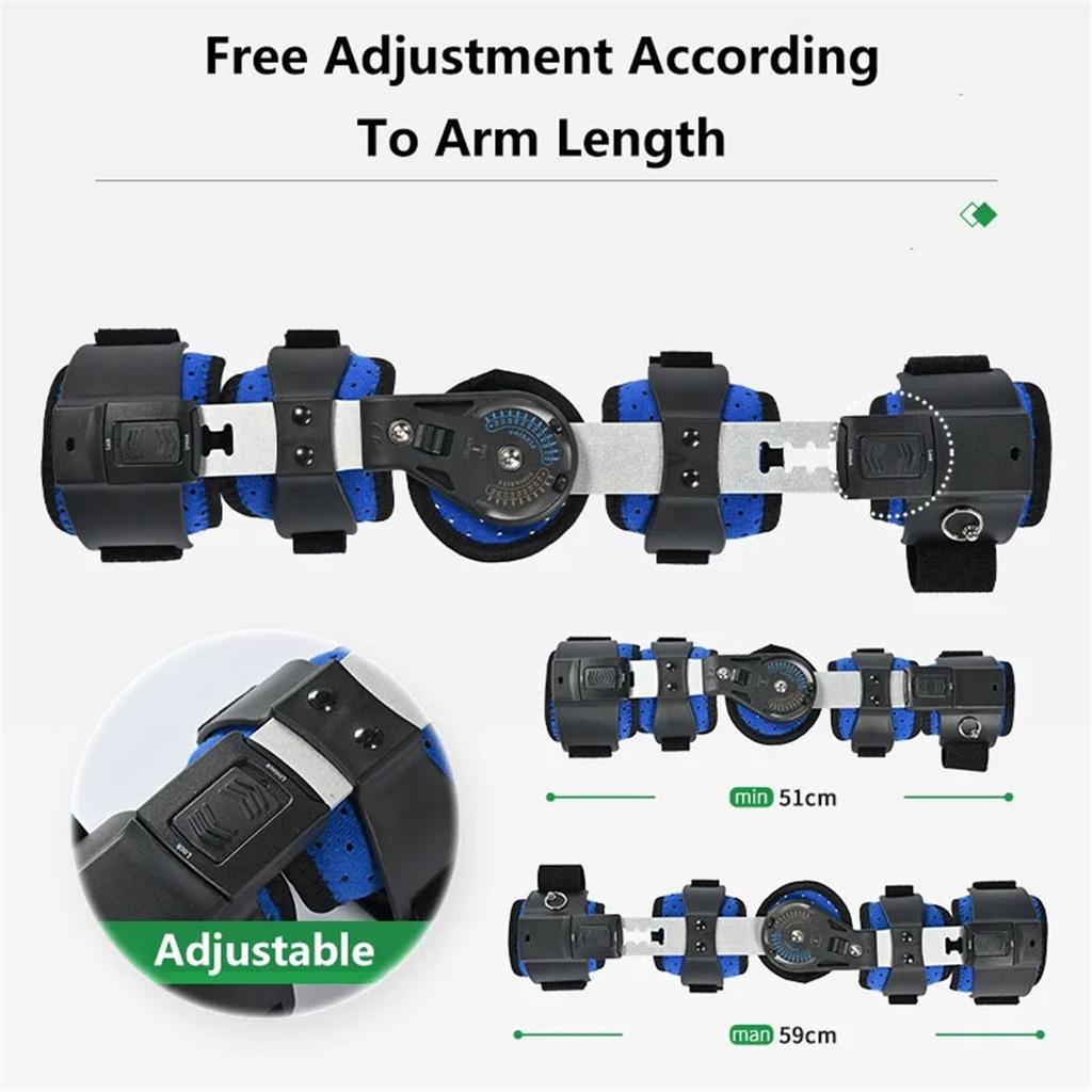 Adjustable Elbow Brace, Elbow Guard, Elbow Posterior Guard, Lightweight and Breathable