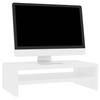 Monitor Stand White 42 X 24 X 13 Cm Particleboard
