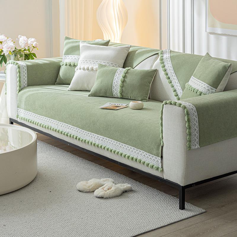 Chenier Sofa Cushion Is Universal In All Seasons New Simple Light Luxury Modern Seat Cushion Non-Slip And Anti-Running Sofa Cover
