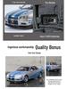 1:24 Alloy GTR R34 Model Car Toy with Sound, Light, Openable Doors, Four-Wheel Steering, and Pull-Back Action